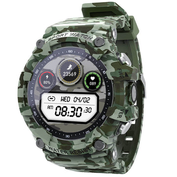 Findtime Military Smart Watch Heart Rate Blood Pressure Monitor 15+ Days Battery Life IP68 Waterproof